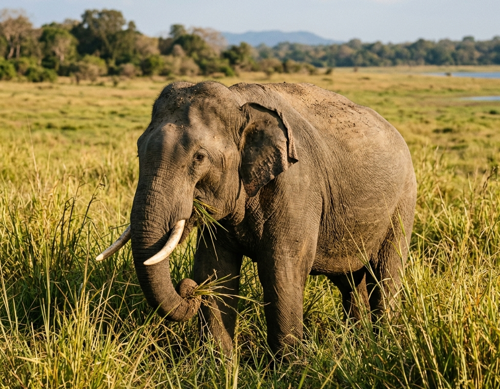 Wild Elephant in Sri Lanka